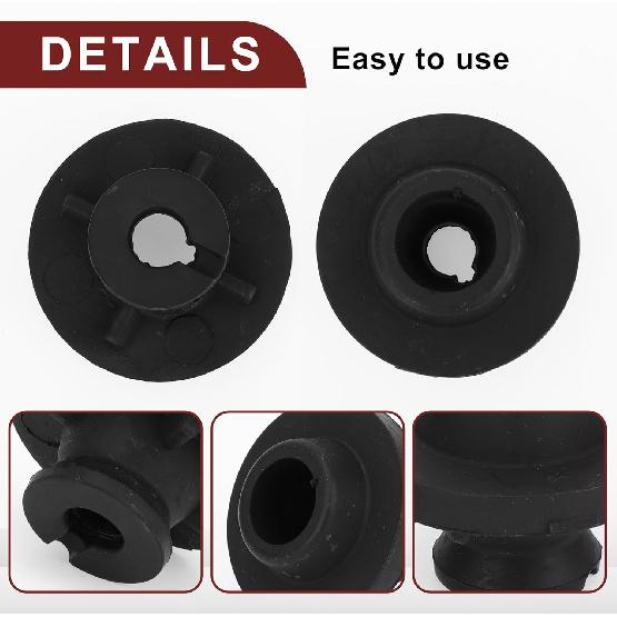 2 Stück Nr. 96887050 unterer Kühlerhalter-Buchse für Chevrolet Equinox 2005, für Chevrolet Captiva Sport 2012-2015, für Saturn Vue 2002-2010 Kühler