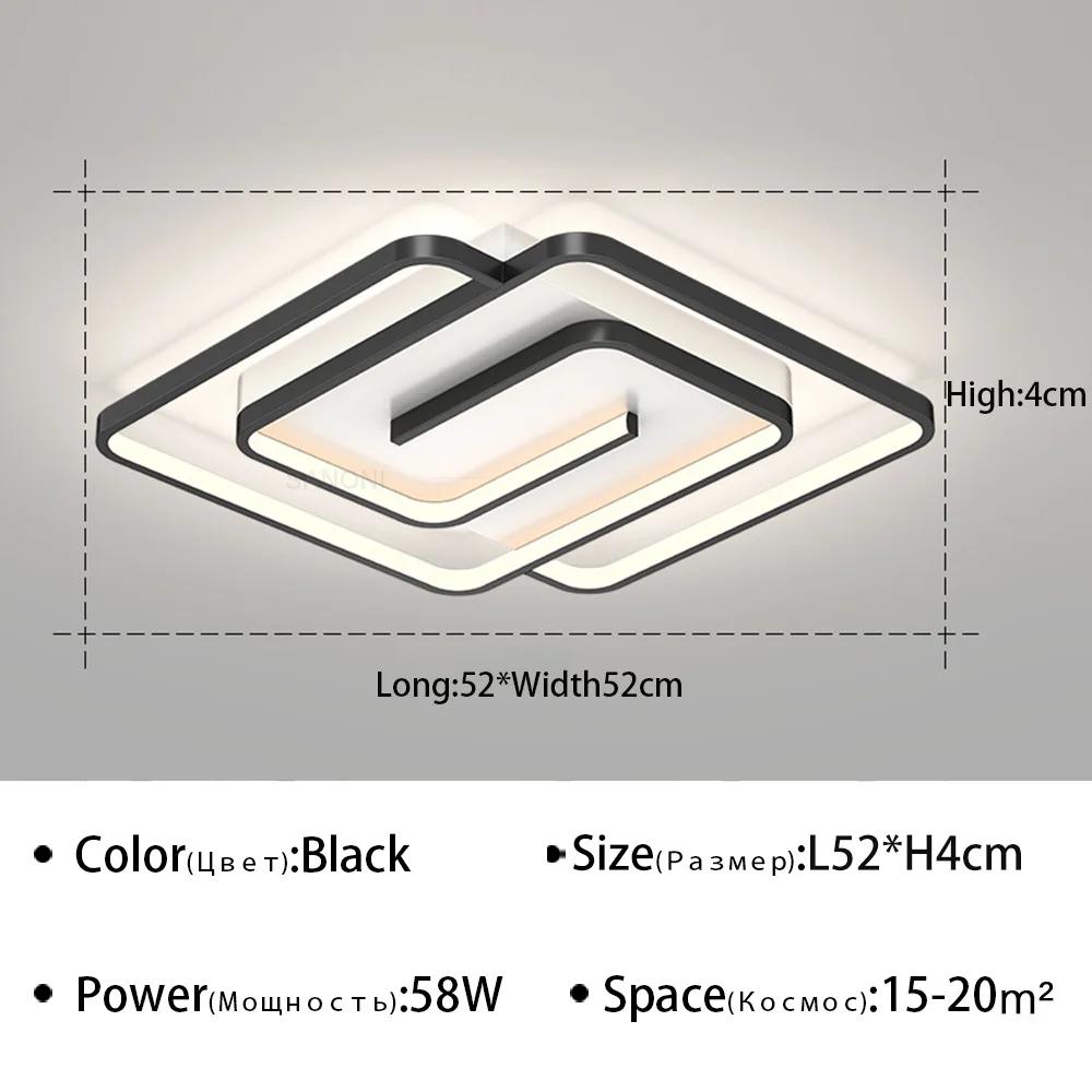 Modern LED Ceiling Light Chandelier For Bedroom Living Dining Room Kitchen Aisle Home Decoration Indoor Lighting Fixtures Luster