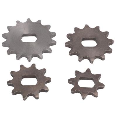 4PCS Scooter Chain Sprocket H Hole 14T 12T 10T 8T Metal Motor Engine Sprocket Replacement for 47cc 49cc Dirt Bike All