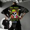 One Piece Anime T Shirt Men Women 2026 Summer New Cotton Casual Short Sleeve Tee Tops Straw Hat Luffy Crew Oversized Streetwear