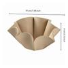 Flower-Shaped Valet Tray Wear-Resistant Leather Folded for Dresser