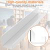 2 Pcs Magnetic Book Shelf for Whiteboard - 17 Inch, Reusable Metal Magnetic Bookshelf, Holds 8.8 Lbs, Magnetic Book Displays
