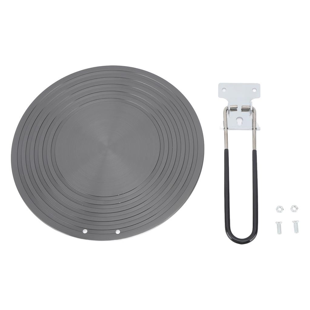 Diffusore di Calore in Lega di Alluminio Piastra di Conduzione del Calore per Fornello a Gas Stile Pieghevole Spessore 6mm 28cm