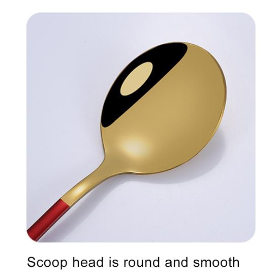 5 buc. Deserturi din oțel inoxidabil Înghețată Cafea linguri de amestecat Veselă de bucătărie Mărfuri de vânzare