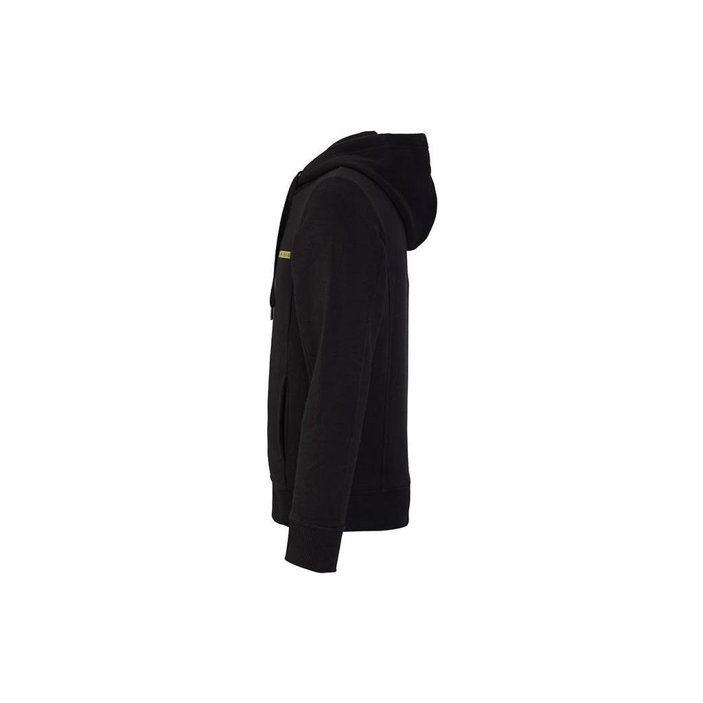 Calvin Klein Solid Color Long Sleeve Zip Hooded Sweatshirt Men Sweatshirt Black J30J319362-BEH