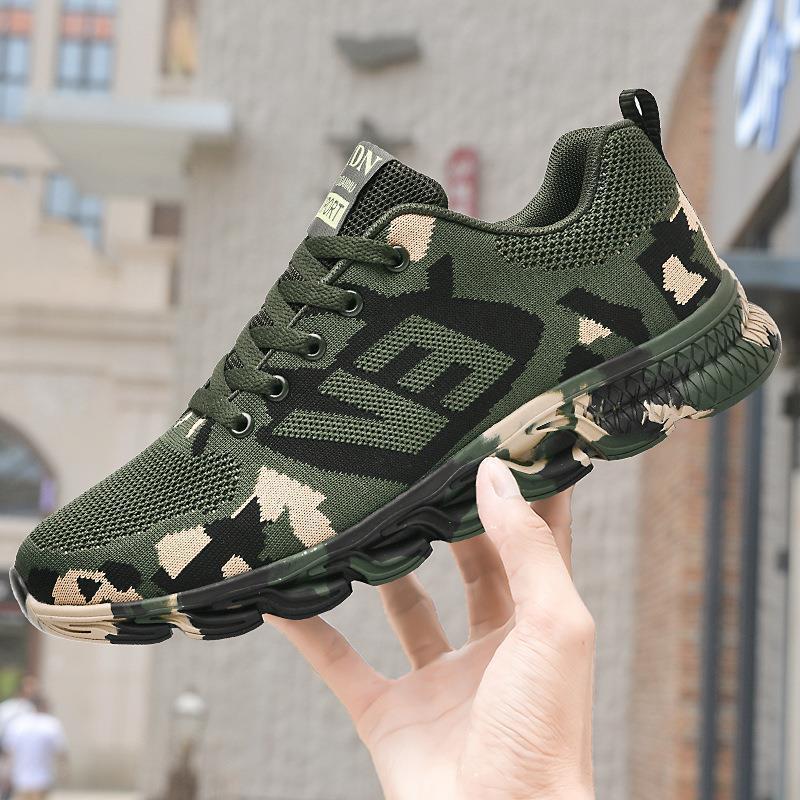 

2025 new couple casual camouflage sneakers men s shoes daily hiking shoes women s comfortable breathable mesh shoes 44