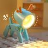 Mini Puppy Desk Lamp for Night Reading Deer Night Light Table Lamp Cute Table Pet Puppy for Baby Girl Women
