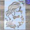DIY Handwerk Wandmalerei Scrapbook Stempel Album Form Layering Prägeschablone