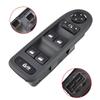 Durable-98053458ZE 96644915 New For 308 5 Door Hatchback Wagon Master Window Switch 2008-2013 Power Window Switch