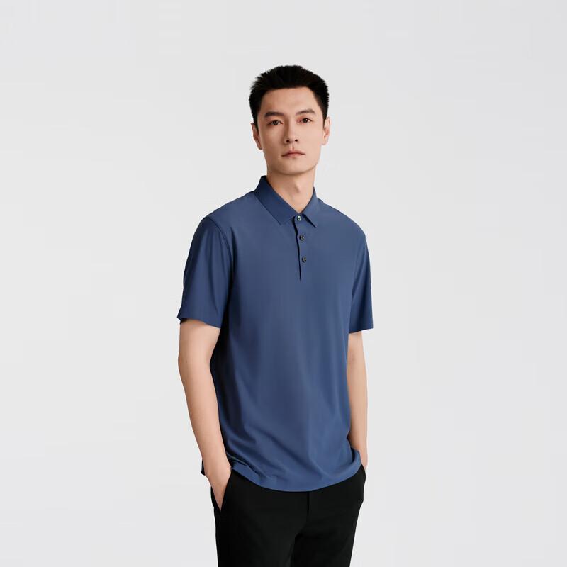 K-Boxing Men s 5A Antibacterial Anti-UV Cooling Short Sleeve Polo Shirt NPPN1590 L