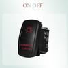 12V/24V 20A Waterproof Marine Grade Momentary ON OFF Red Backlight Rocker Switch for Car Boat RV Truck Horn Winch Polarity Start Battery Switches5