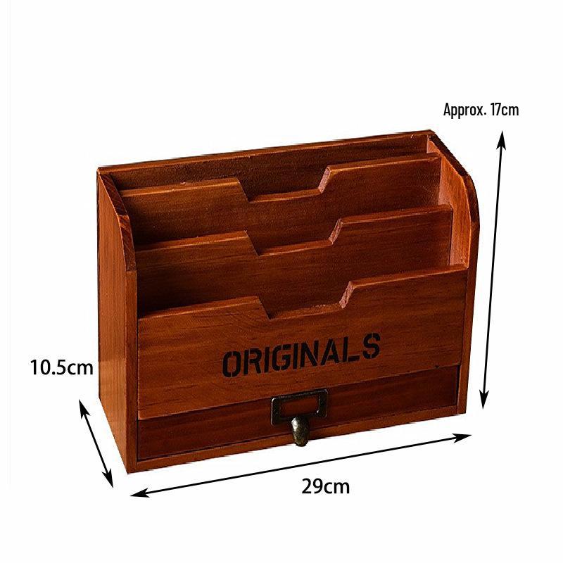 

Настольный органайзер для канцтоваров и коробка для хранения счетов: Органайзер для рабочего стола с ящиками и отделениями