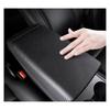 Matte Carbon Fiber ABS Armrest Box Panel Trim Cover for 2017-23 Tesla Model 3 Y
