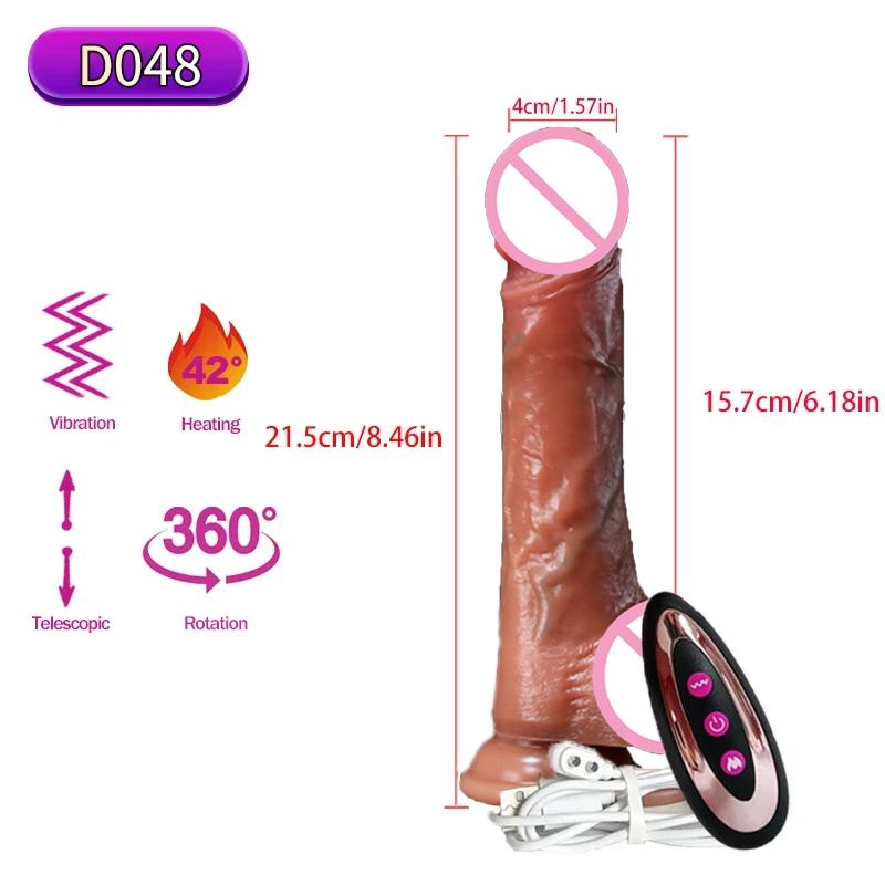 Realistic Dildos Vibration For Women Masturbation Sexy Adult Sex Toys Anal Toys Penetration Anal Thrusting Penis Dildo Vibrator