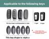 3 4 Buttons Remote Key Case Cover Shell Fob Holder Keychain For Nissan X-trail T33 Qashqai J12 Teana Altima Ariya 2022 2023