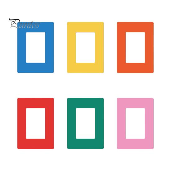 

6/12 шт. Магнитная фоторамка на холодильник магнит картина искусство живопись плакат витрина рамка домашний офис украшение на холодильник ПВХ фото держатель A