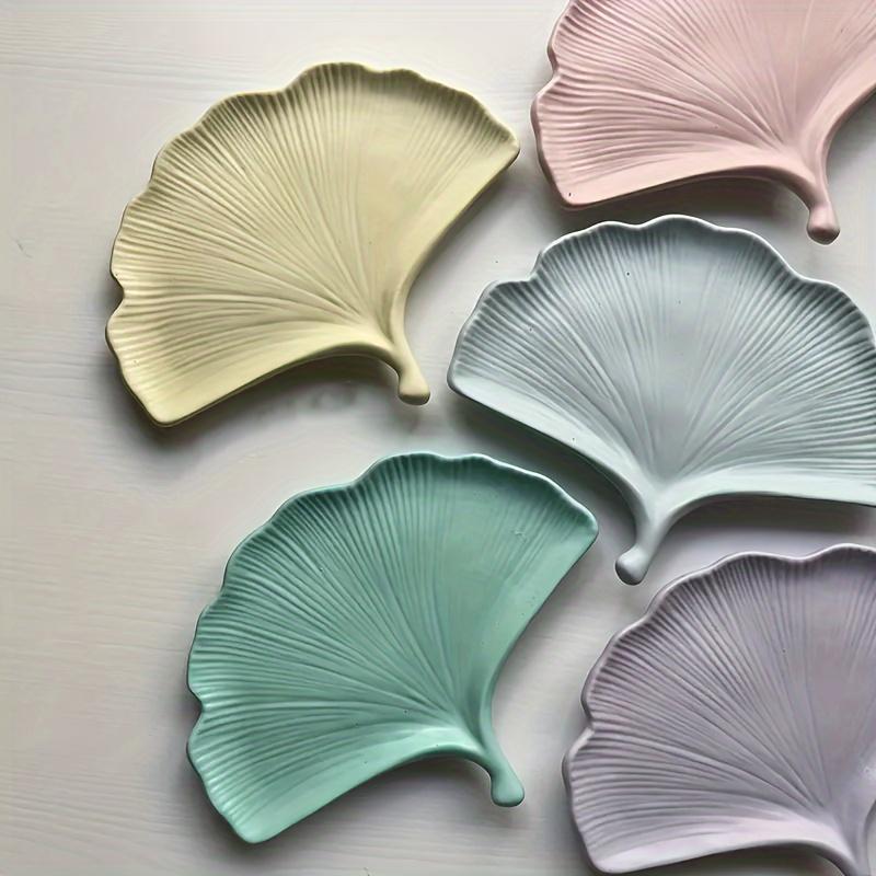 Chenxiaogang Handcrafted Ginkgo Leaf Silicone Mold For Concrete, Resin & Plaster - Jewelry Tray And Dish Crafting Tool By Dtoho