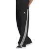 adidas X Guangui Co-Branded FW23 Gestreifte Strick-Jogginghose mit Kordelzug und lockerer Passform Unisex-Hose Schwarz JE1119