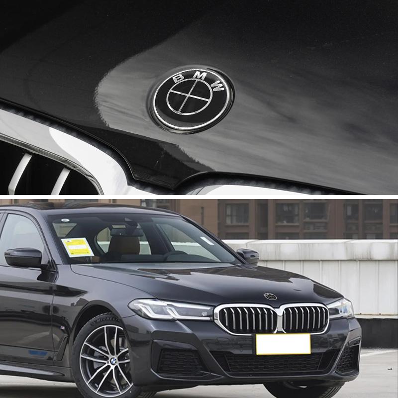 74mm oder 82mm Heckklappenschilder, für BMW F18 F10 E64 E63 E60 E52 E83 E46 E92 E90 E84 E93 G03 F20 X5 X1 Frontklappenschilder.