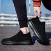 Fashion 2024 New Men's Mesh Elastic Fashion Casual Shoes Round Toe Platform Couple Socks Sneakers 36-45 Lazy Shoes Tenis Para Hombre