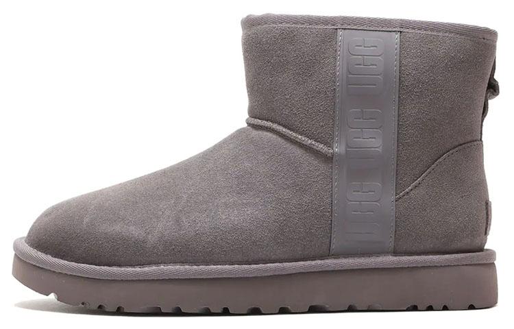 UGG Mini Side Logo Grey Women s 1122558-SHA 36