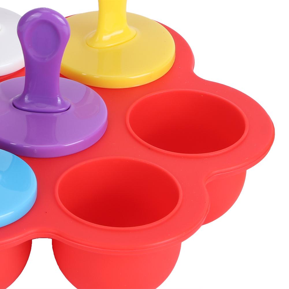 Household Reusable Silicone Ice Cream Molds   Making Mold Tool Kitchen Supplies