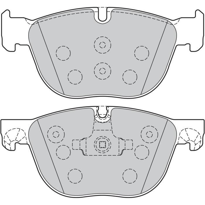 Plaquette de frein gamme first bmw x5 (e70) - valeo - 301130