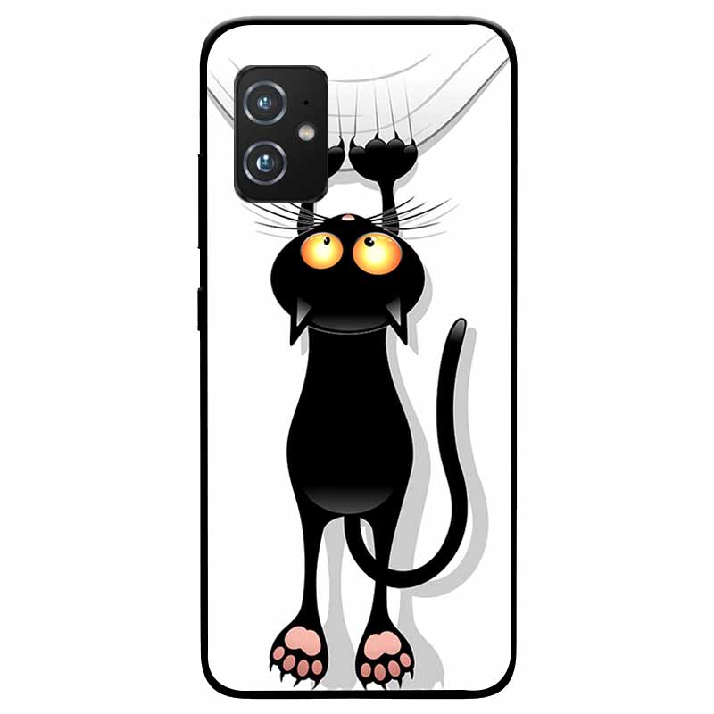 Black Silicone Case For Asus Zenfone 8 ZS590KS Case Soft Back Cover Coque For Asus Zenfone 8 ZS590KS Phone Case Zenfone8 Funda