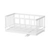 Jitsugyo (Yamazaki) Escorredor Telescópico de Pia Sistema Rack Rebasket L Branco Aprox.. W42.5XD23XH17.5cm Torre Pode ser combinada livremente