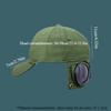 Pilot Modeling Cap,  Trendy Reverse Baseball Cap + Removable Sunglasses, Street Personality Versatile Hat, Sports