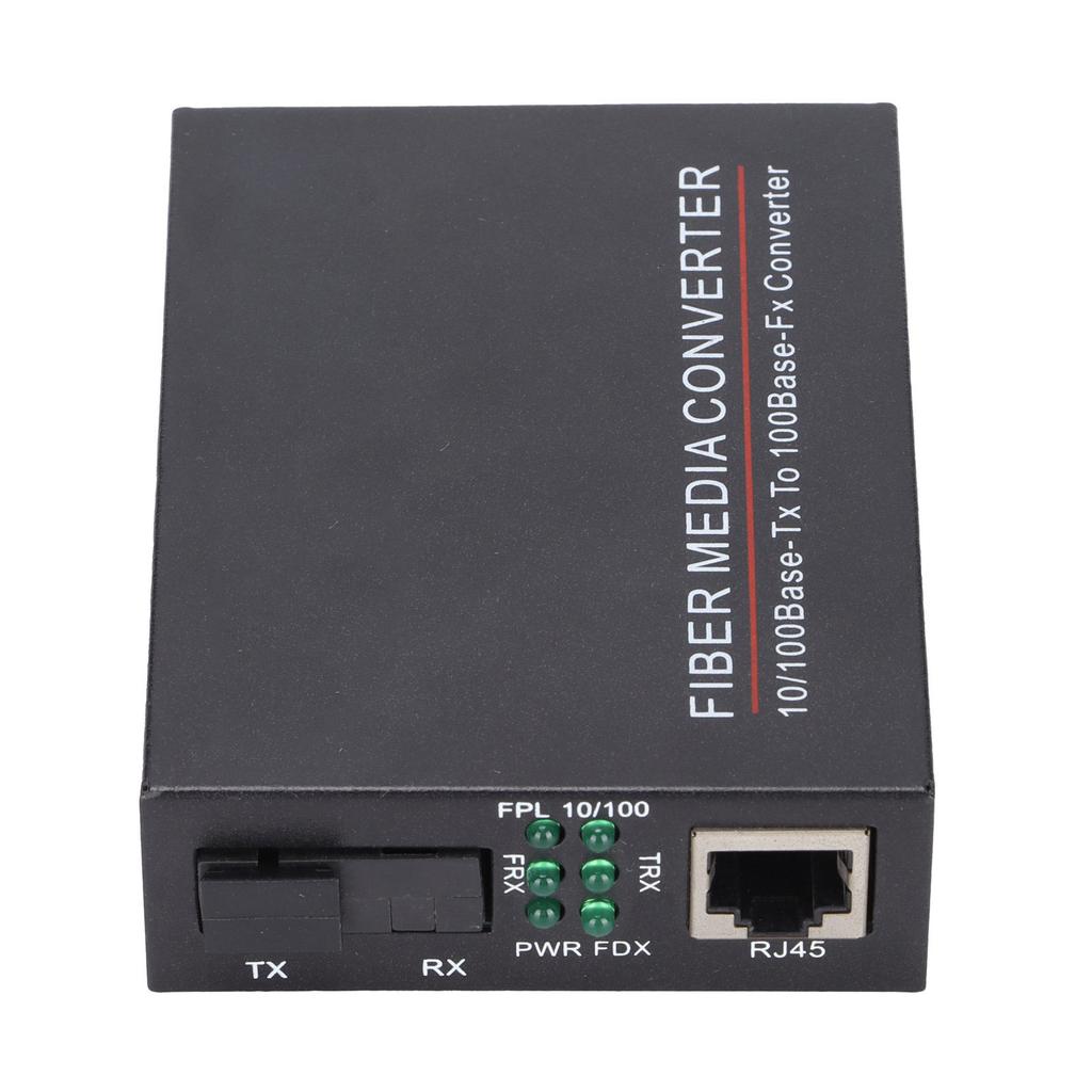 Fiber Transceiver TBCMC3312ES20A 100M Single Mode 20KM SC 1310NM Media Converter
