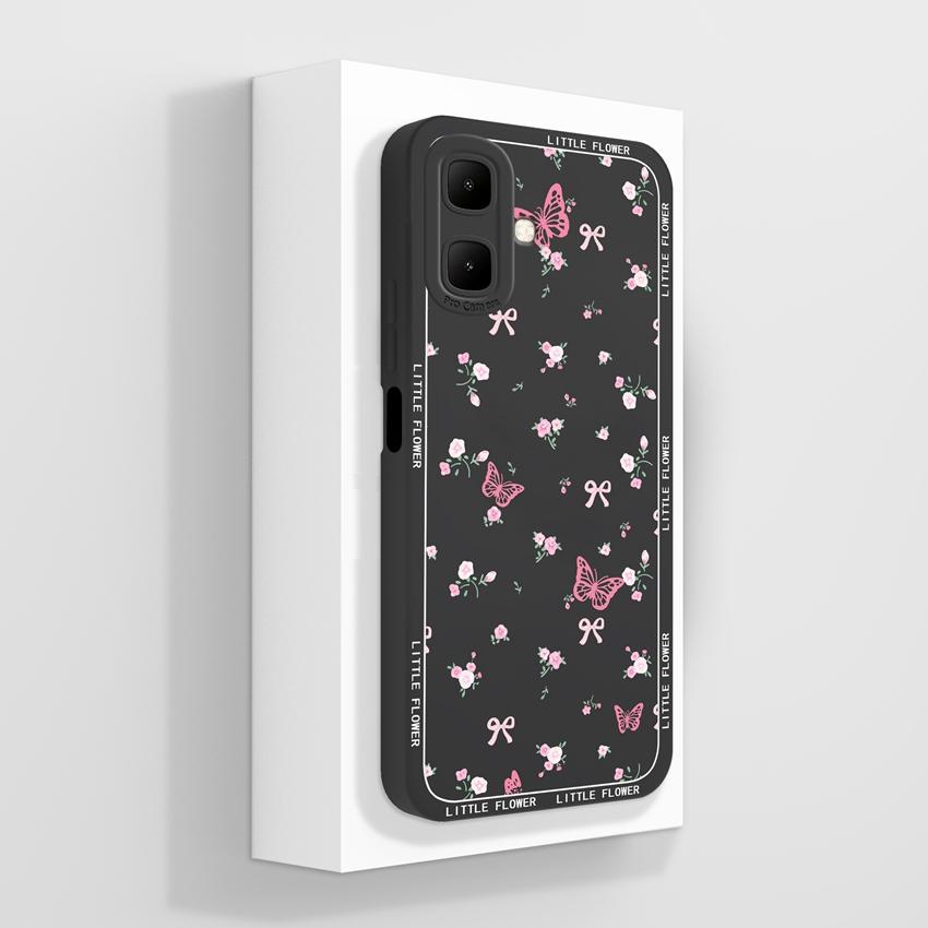 For Infinix Smart 10 7 9 8 Zero 30 40 Shockproof Silicone Bumper Phone Bags Fashion Astronaut Pattern Liquid Silicone Anti Slip Shell For Infinix Case