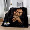 Bob Marley Music Throws Blanket for Kid Couch Sofa Travel Home Hiking Picnic Bed Beding Super Soft Flannel Blanket Birthday Gift