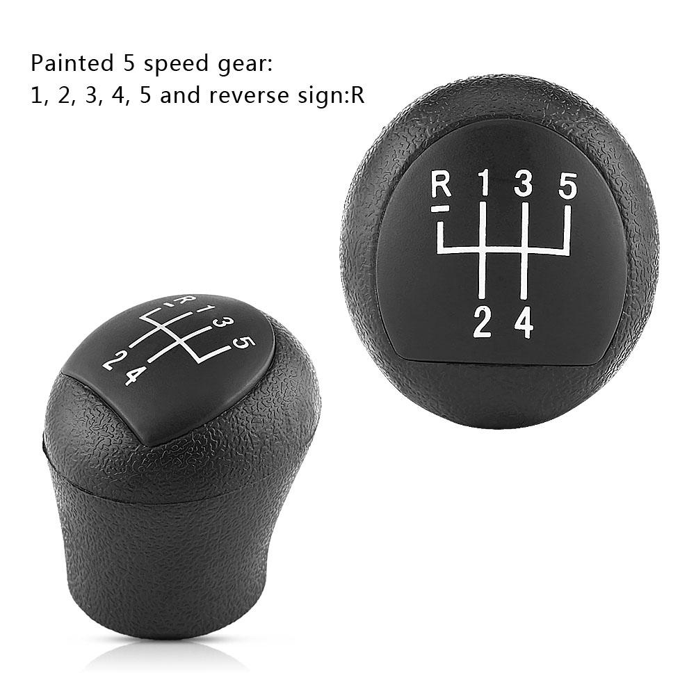 5 Speed Car Gear Shift Shifter Knob Head For Renault Kangoo 2006 2008