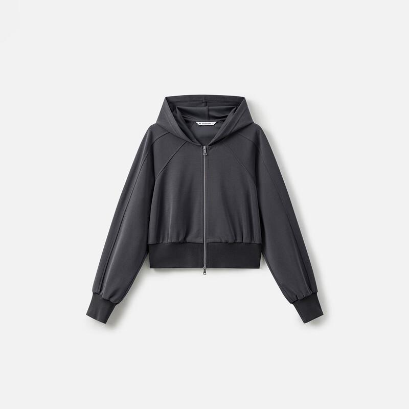 Broadcast Women's Sporty Hooded Zip Jacket