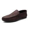 New Autumn Men's Loafers Casual Driving Soft Soled Leather Footwear Trendy Versatile Work Shoes Fashion Comfortable Male Flat