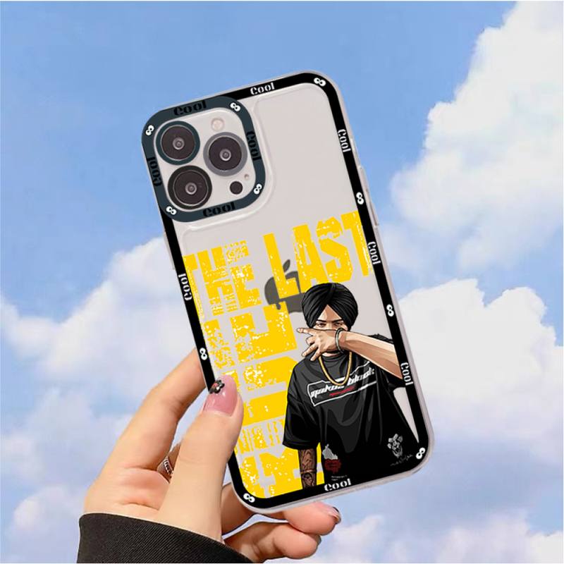 Sidhu moose wala Phone Case for iPhone 11 12 13 Mini Pro Max 14 Pro Max Case shell