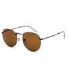 Retro Small Round Hippie Sunglasses Fashion Circle Metal Frame Sun Glasses Disco Party Candy Color Lens Eyewear for Women Men