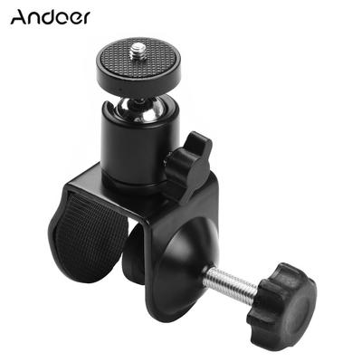 Andoer Super Clamp Mount U-kujuline kinnitusklamber koos pööratava kuulpeaga LED-valguskaamera jaoks