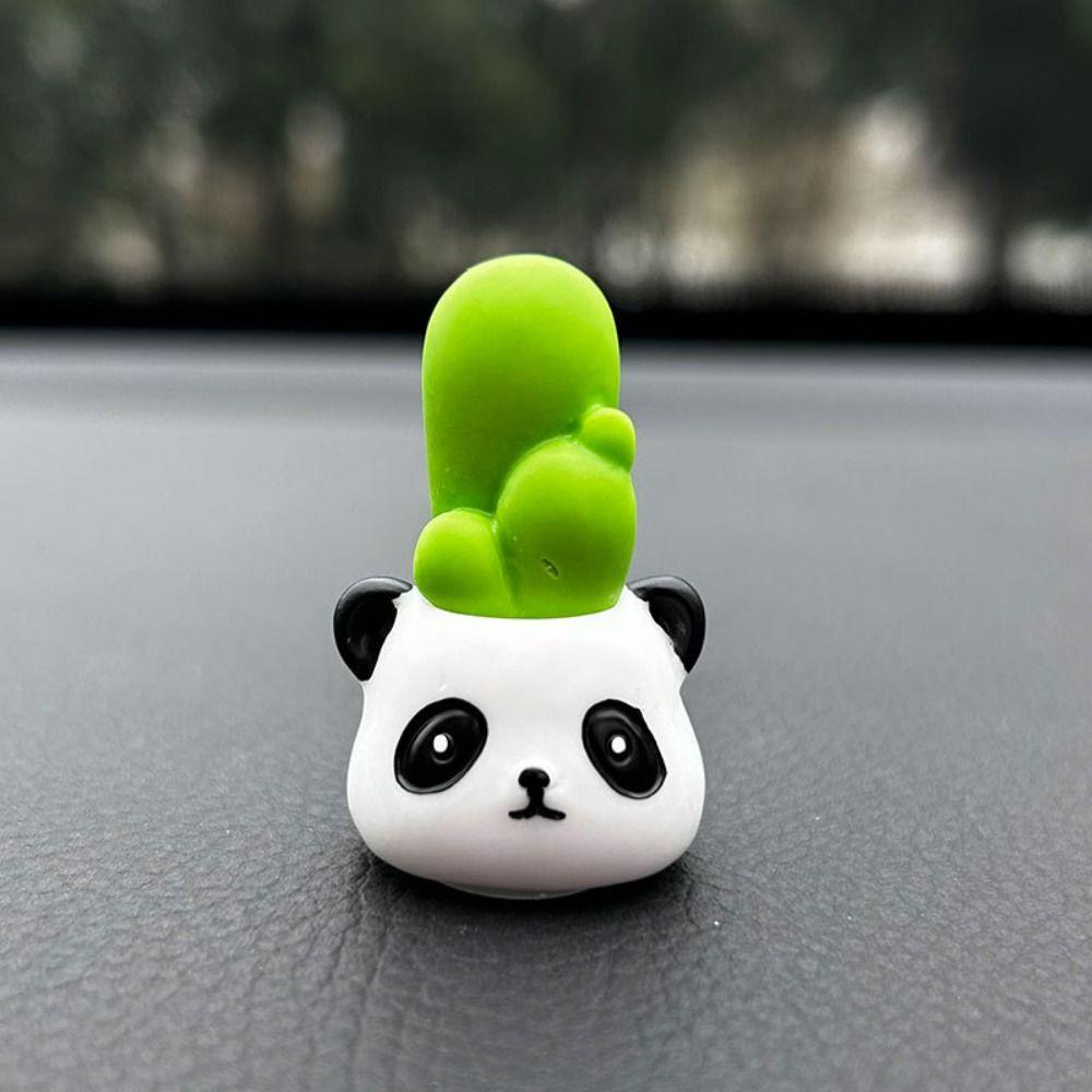 

Смола мультяшный горшок с животными автомобильный орнамент мультяшный горшок ремесла украшения для салона автомобиля Style F