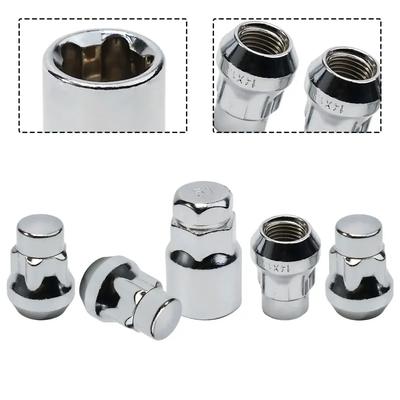 4 peças Porca de Roda Antifurto Alta Qualidade Peças de Carro Porca de Travamento Carro Auto Roda Trava Porcas de Roda com Manga X 1.5
