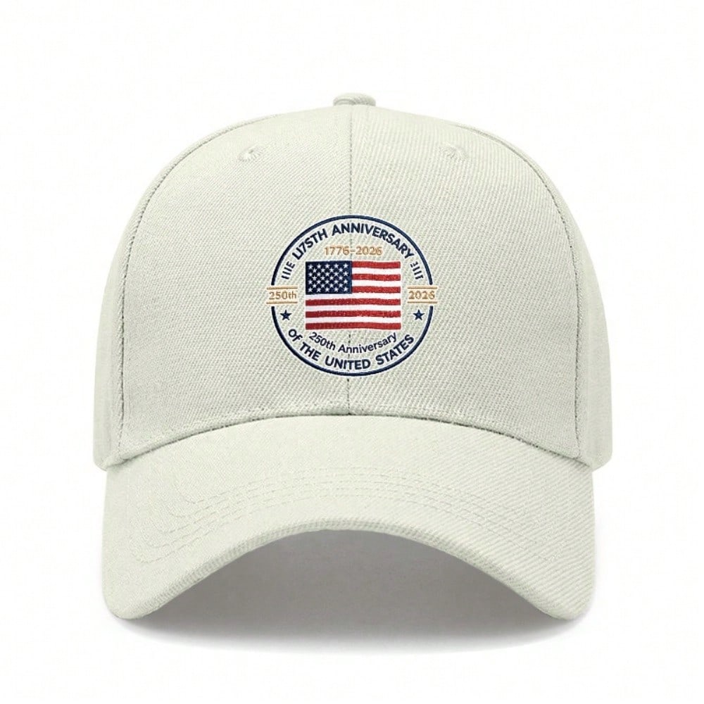 Black Baseball Cap - 250Th Anniversary USA Flag Print Adjustable Breathable Outdoor Sports Hat For Men Women Fation Baseball Cap
