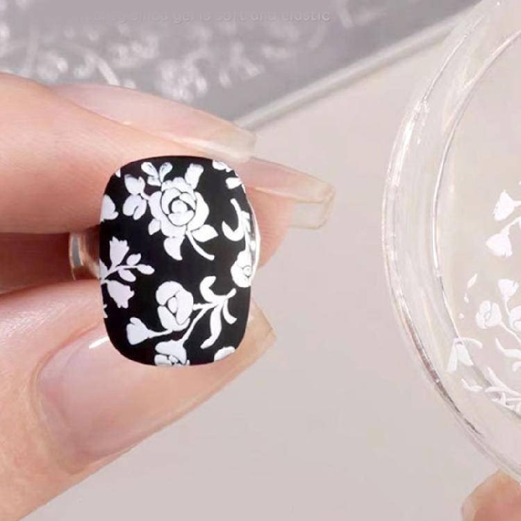 Beginner Friendly Nail Art Stamper Set With Flexible Silicone Stamps And Ergonomic Scraper Professional Home Manicures