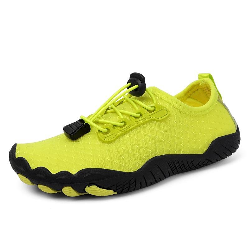 

Пятипальцевые пляжные туфли мужские и женские уличные родительско-детские для снорклинга и плавания, морские туфли, амфибии 46 флуоресцентный зеленый