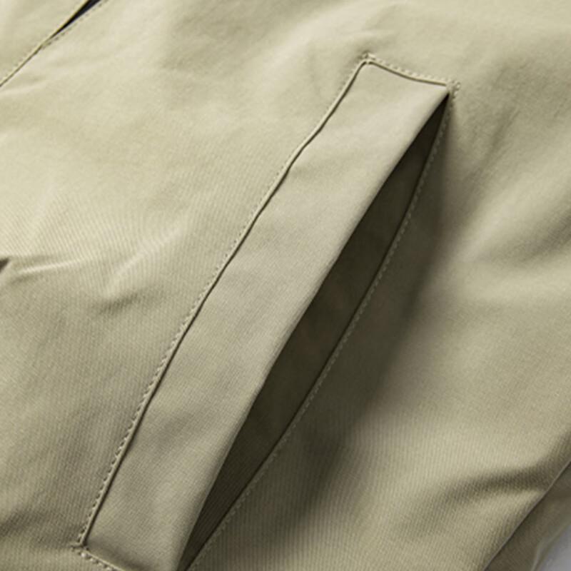 Men's Hooded Fleece Lined Windproof Casual Jacket