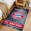 Bayern Munich Personalized Name Area Rug Perfect for Hallway Dormitory Living Rooms Bedrooms Antislip Carpet Office home decor