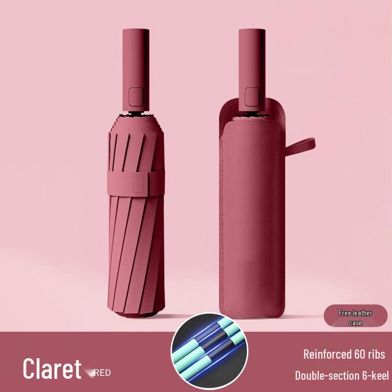 Automatyczny Duży Parasol Dwufunkcyjny: Ochrona przed UV, Osłona przeciwsłoneczna i Ochrona przed deszczem