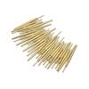50Pcs Dental Lab Brass Dowel Stick Pins With Spike Pitch Brass Pins For Plaster Stone Die Model Work Dental Material Size 2# 3#