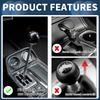 INFINAUTO Car Shift Knob 10cm Gear Shift Knob for Automatic