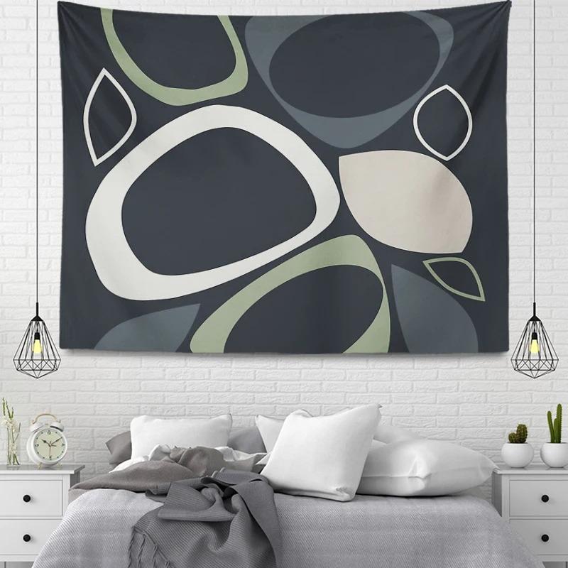 Office Living Room Tapestry Simple Geometric Decorative Hanging Cloth Home Wall Decoration Tapestry